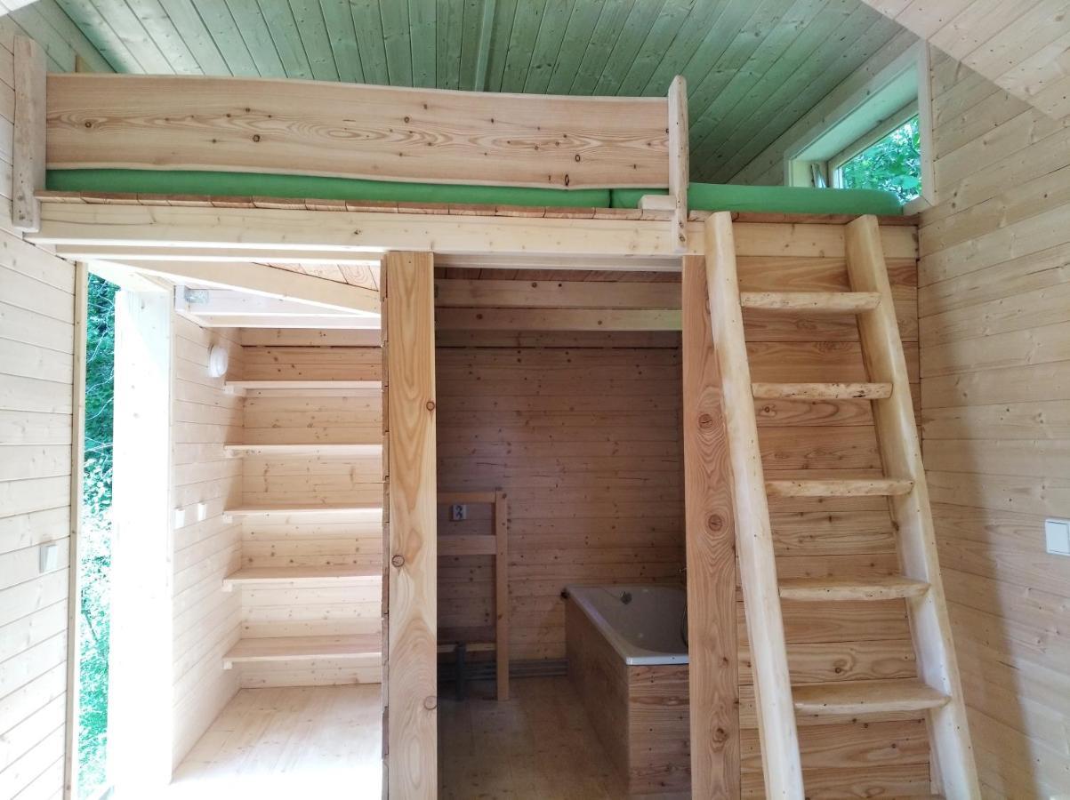 Celorocni Glamping V Pohodlnem Domecku Villa Výprachtice Exteriör bild