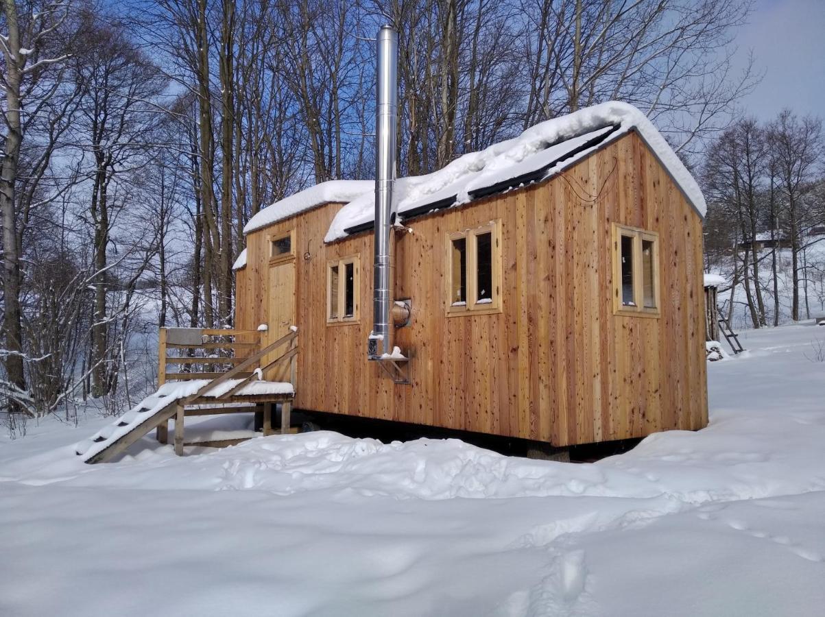 Celorocni Glamping V Pohodlnem Domecku Villa Výprachtice Exteriör bild